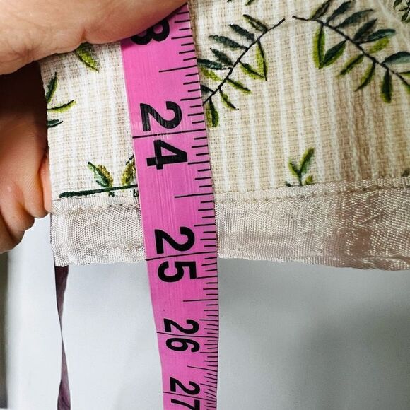 Cartonnier Women's Cream Medallion Charlie Trousers Cropped Pants Size 0 - Picture 9 of 14